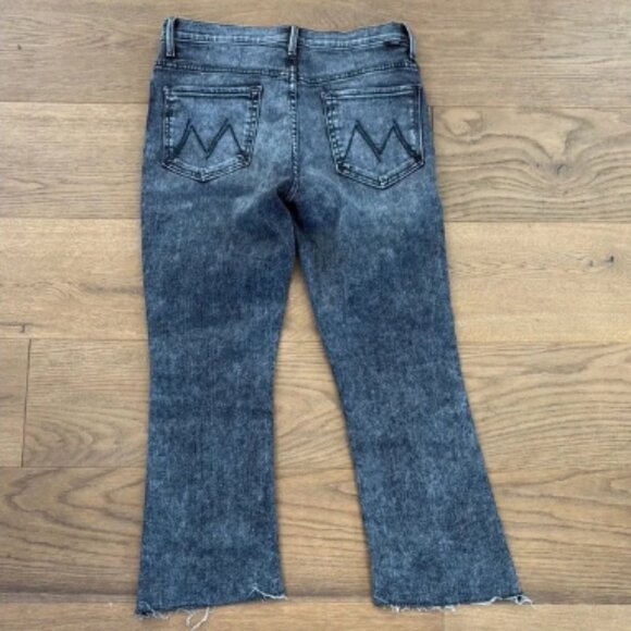 Mother the insider crop step fray jeans - size 31 - Picture 6 of 6